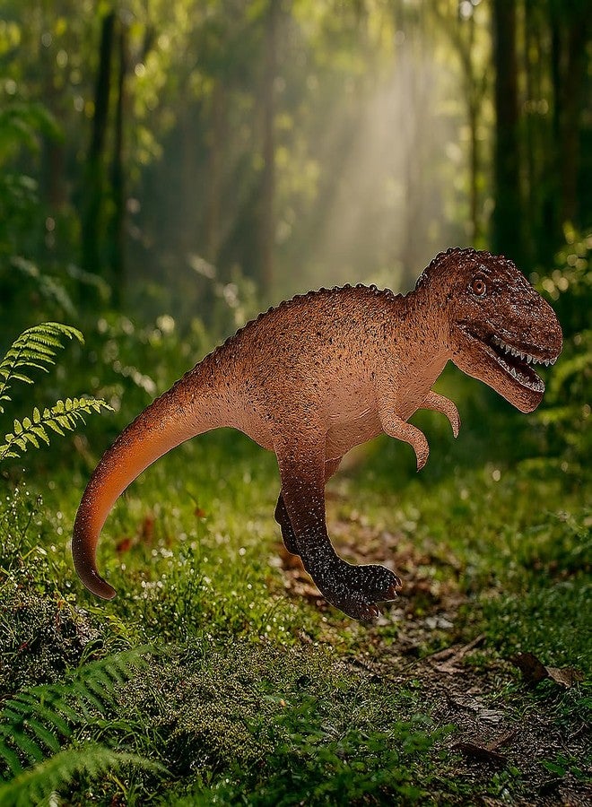 DTR Creation Tyrannosaurus Rex Dinosaur Toy for Kids - 26cm Brown Soft & Realistic Design | Educational Toy for Boys & Girls | Imaginative Play Figure - Image 2